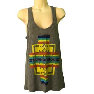 Urban Outfitters Truly Madly Deeply Southwestern Tank Top Size Small Racer Back
